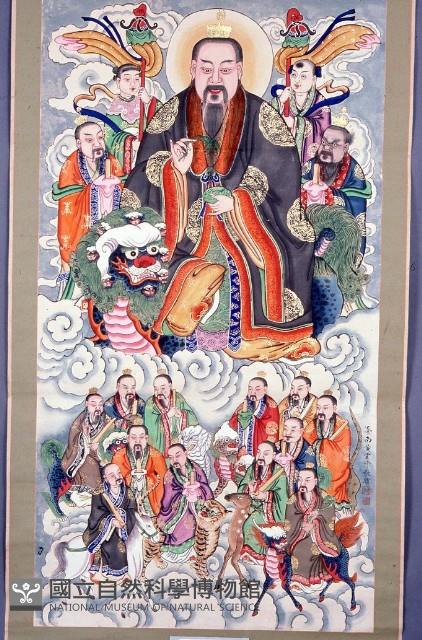 神像彩繪(救苦天尊)藏品圖，第1張