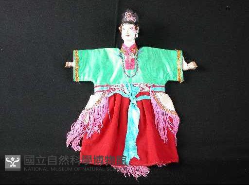 布袋戲偶-旦角藏品圖，第2張