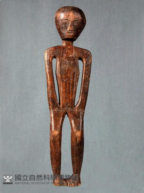 木彫人物藏品圖，第1張