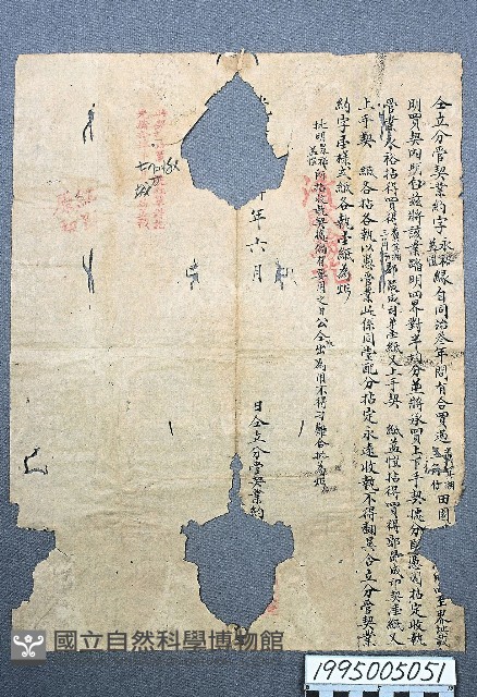 財產配管契藏品圖，第1張