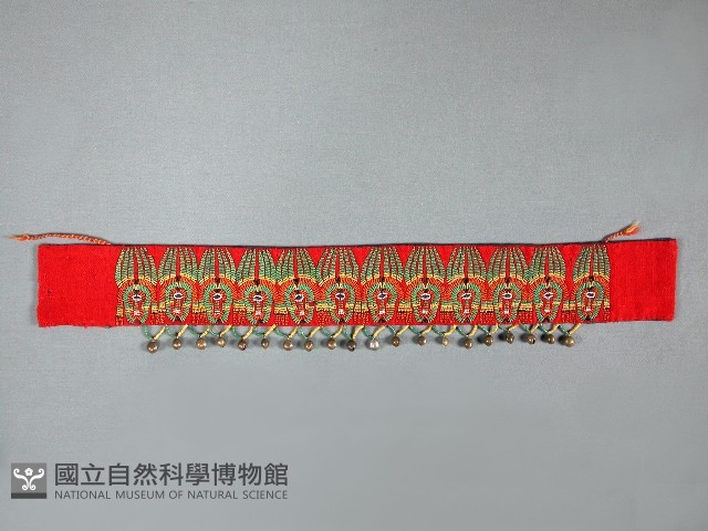 繡珠人頭紋帶藏品圖，第1張