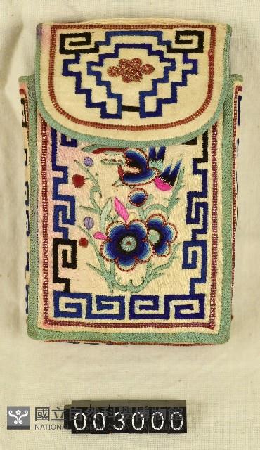 煙絲刺繡袋藏品圖，第1張
