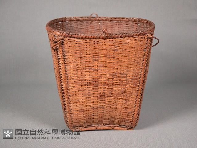 竹編背籠藏品圖，第1張
