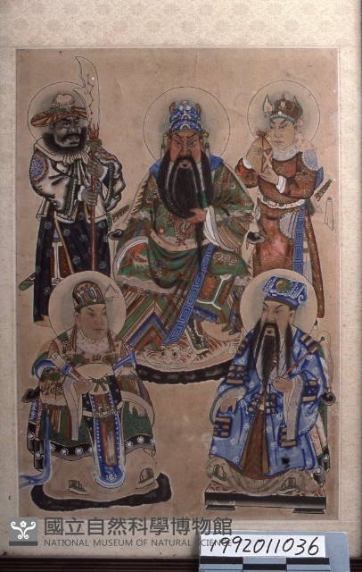 神像彩繪(關公等)藏品圖，第1張