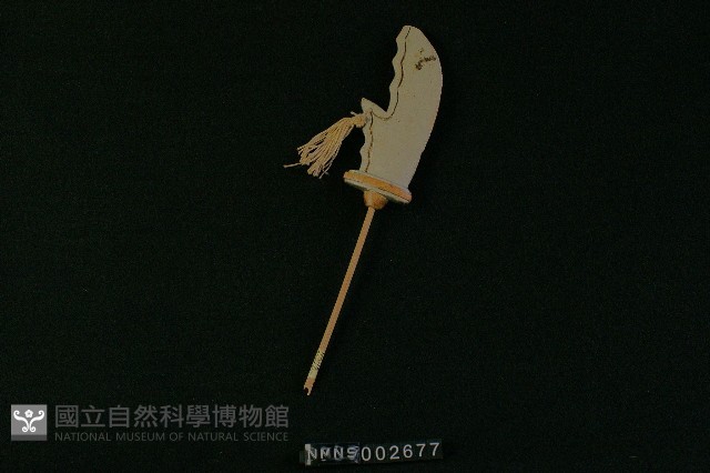布袋戲道具(關刀)藏品圖，第1張