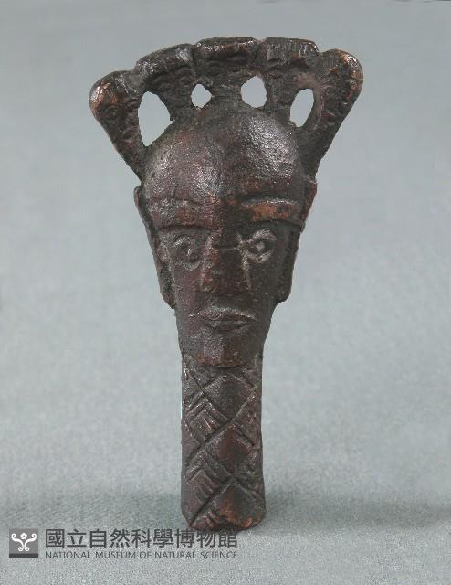 青銅刀柄藏品圖，第1張