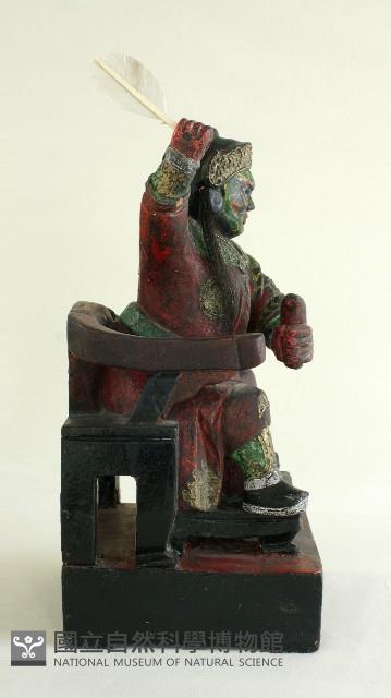 家將雕像(持扇)藏品圖，第2張