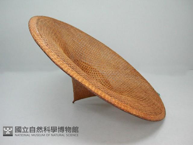 右式竹篾斗笠藏品圖，第2張