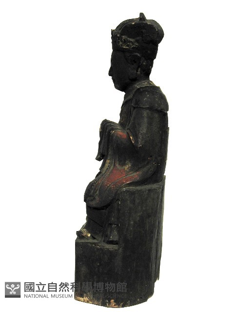 灶君木雕藏品圖，第3張