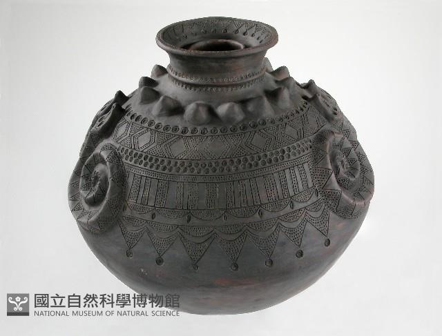 蛇太陽紋陶壺藏品圖，第1張