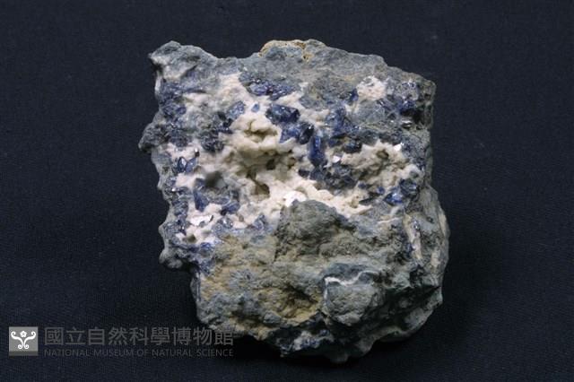 藍錐礦/鈉沸石藏品圖，第1張