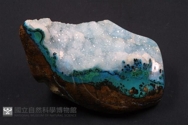 矽孔雀石/孔雀石藏品圖，第1張