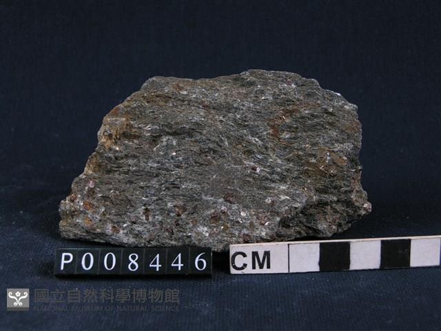 角閃石雲母片岩藏品圖，第1張