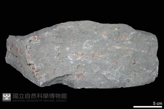 石榴子石-角閃片岩藏品圖，第1張