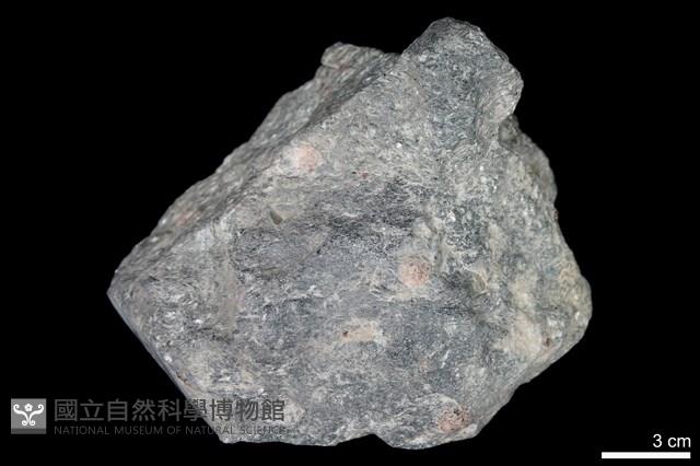石榴子石-角閃石-白雲母片岩藏品圖，第1張