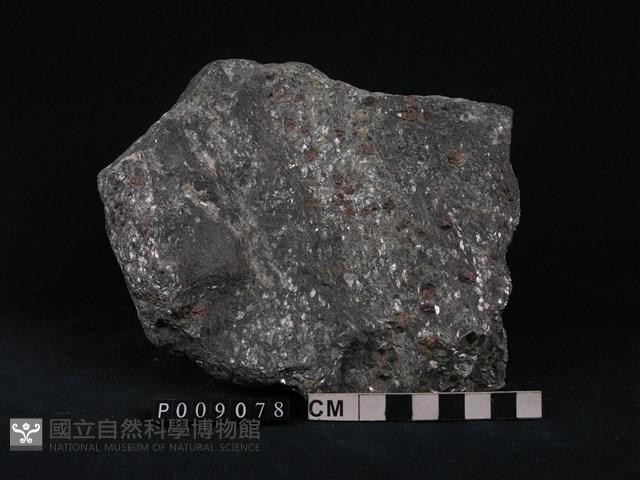 石榴子石-雲母-角閃石片岩藏品圖，第1張