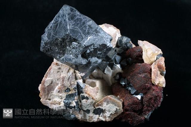鋅鐵尖晶石/紅鋅礦/矽鋅礦藏品圖，第1張