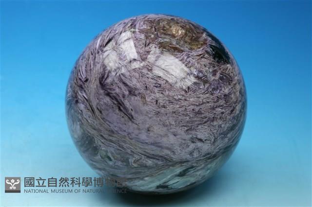 紫矽鹼鈣石 藏品圖，第1張