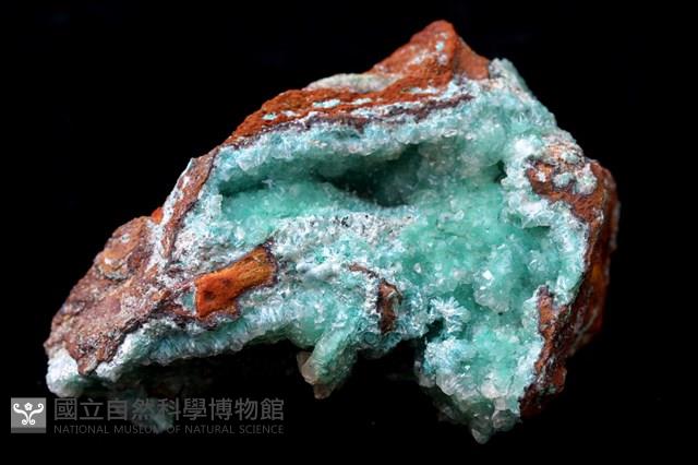 綠銅鋅礦 藏品圖，第1張
