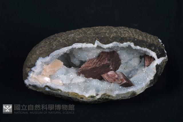 片沸石/輝沸石/石英藏品圖，第1張
