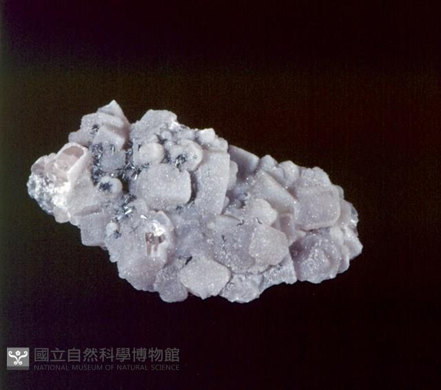 重晶石/石英/輝銻礦藏品圖，第1張