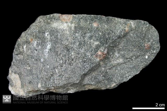 石榴子石-角閃石-綠簾石-石英片岩藏品圖，第2張