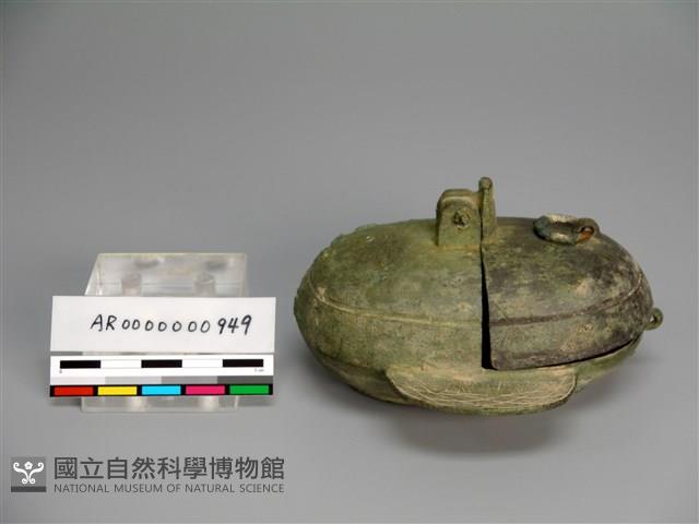 雙耳盒形銅燈藏品圖，第1張