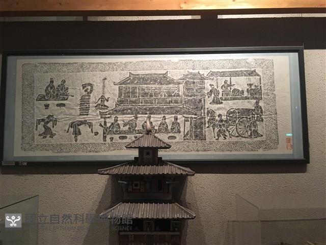 雙闕迎謁畫像拓片藏品圖，第1張