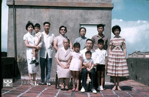 許蒼澤家族照與山田女士（1950至2006年臺灣常民生活）藏品圖，第1張