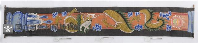 龍鳳柱彩繪藏品圖，第1張