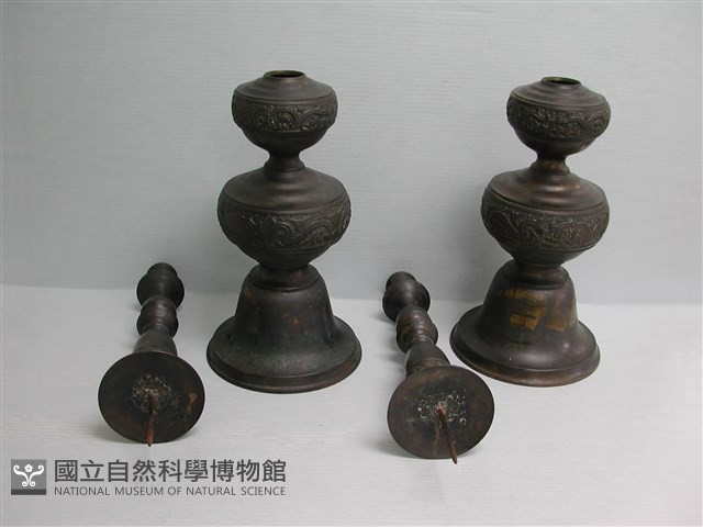 圓形燭台藏品圖，第1張