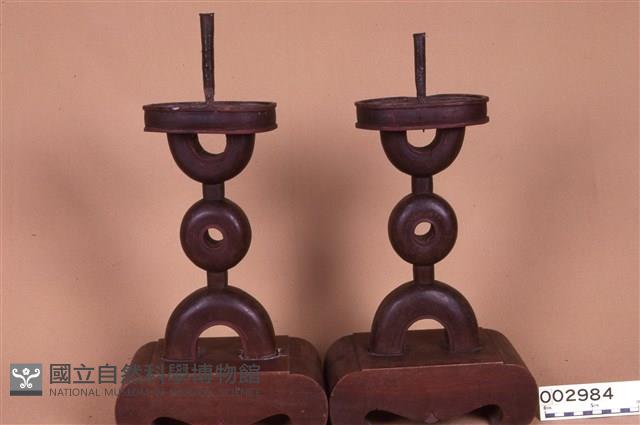 木製燭台藏品圖，第1張