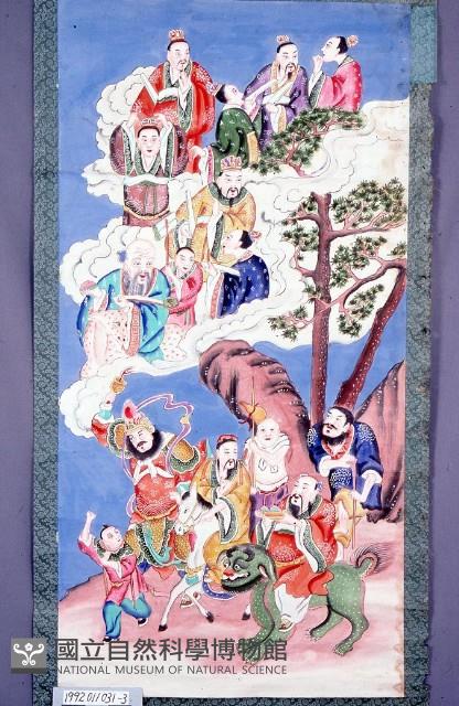 神像彩繪藏品圖，第1張