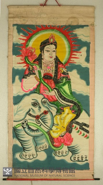 道壇畫(普賢)藏品圖，第1張
