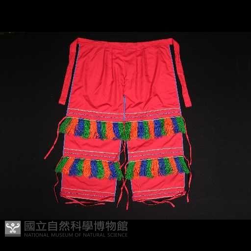 阿美族褲前片藏品圖，第1張