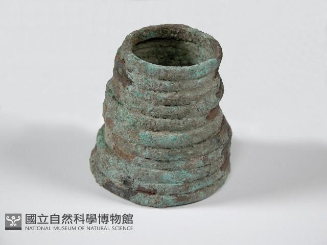螺絲形銅手鐲藏品圖，第1張