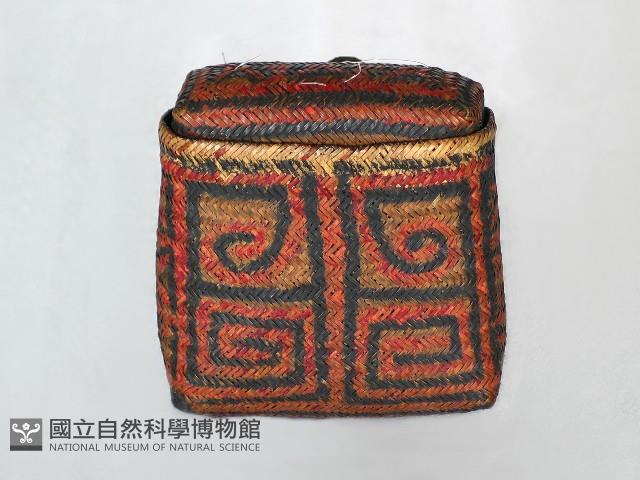 竹編煙絲盒藏品圖，第1張