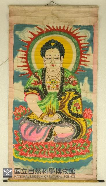 道壇畫(中尊)藏品圖，第2張