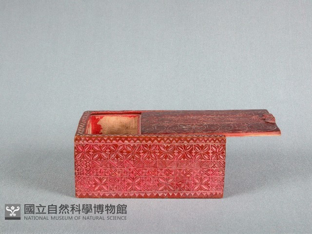 木彫珠寶盒-蓋藏品圖，第1張