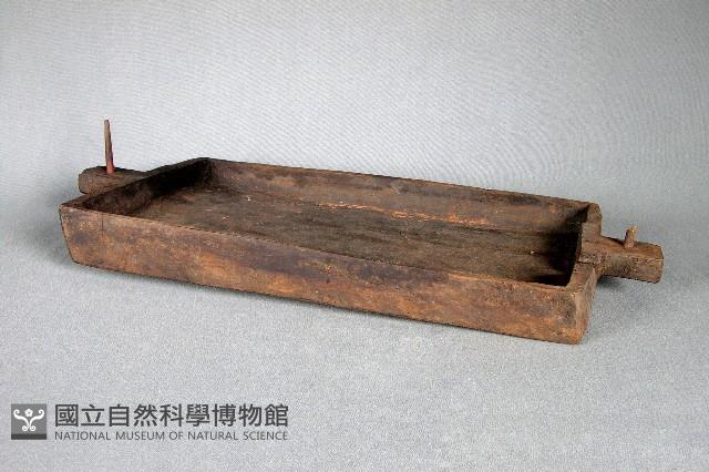 木彫肉桶-蓋藏品圖，第1張