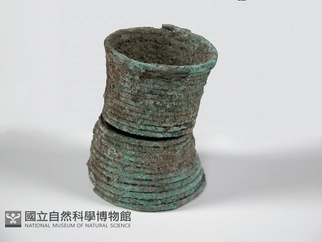 螺絲形銅手鐲藏品圖，第1張