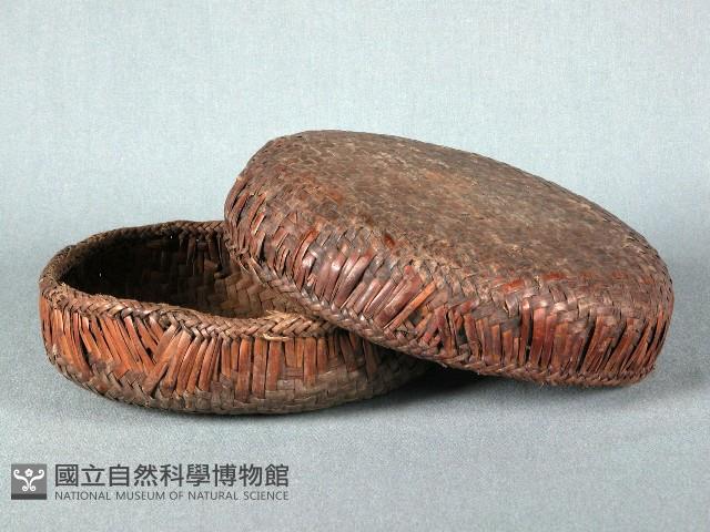 籐編珠寶盒-蓋藏品圖，第1張