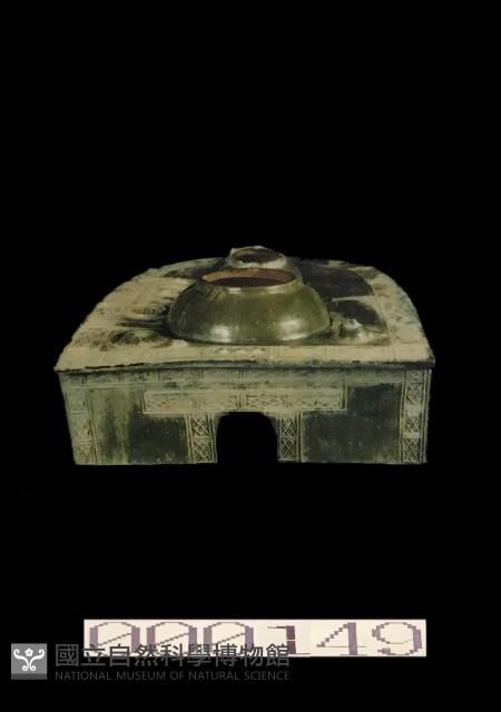 綠釉灶-座藏品圖，第1張