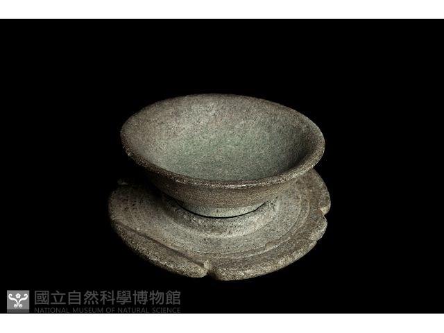 滑石茶具組-茶托藏品圖，第2張