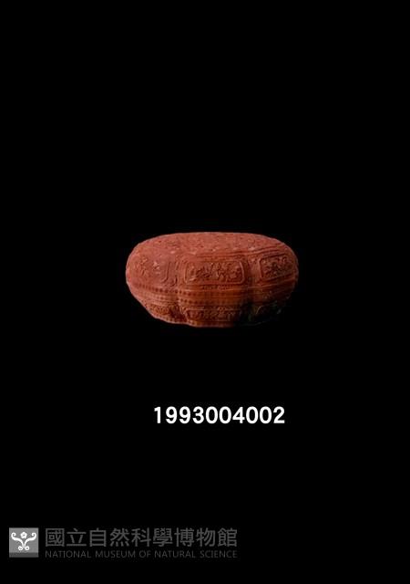 清剔紅龍紋葵瓣式漆盒-身藏品圖，第1張