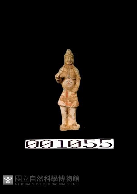 黃釉加彩士將藏品圖，第1張