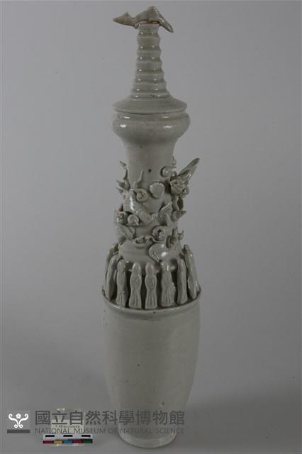 影青貼飾人物壺藏品圖，第1張