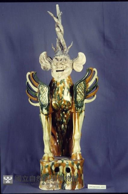 唐三彩鎮墓獸藏品圖，第1張