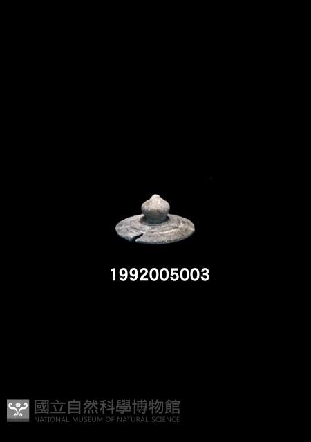 滑石茶具組-水注蓋藏品圖，第1張