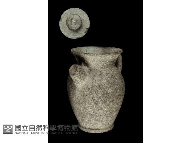 滑石茶具組-茶瓶蓋藏品圖，第4張